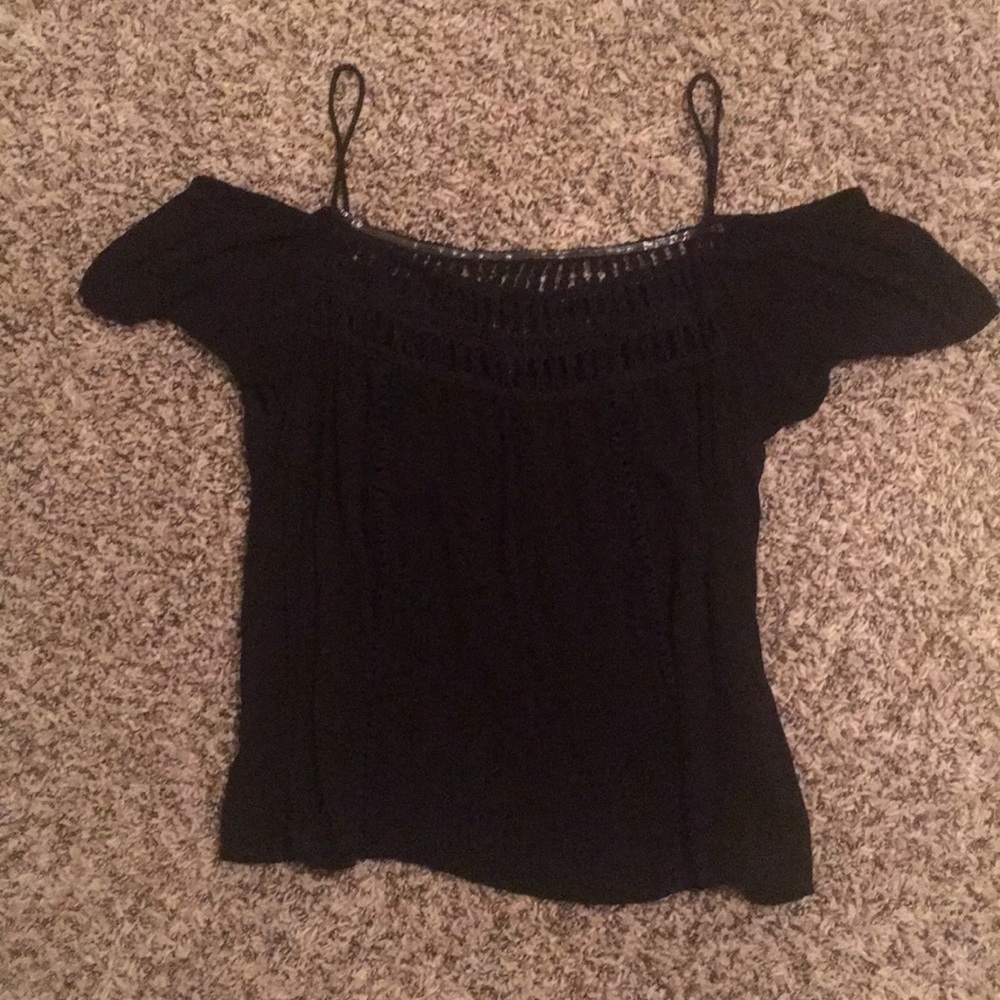 Super cute off the shoulder shirt